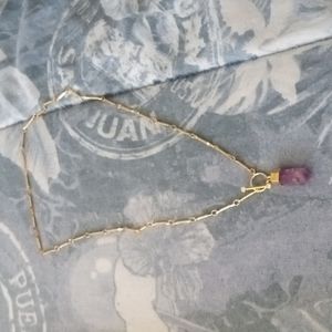 Amethyst Pendant Necklace